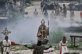 Puy Du Fou Theme Park Illustration