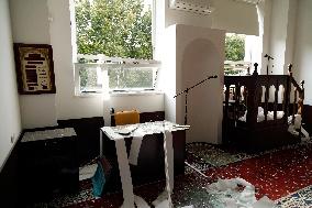 Kyiv Islamic Cultural Centre damaged by Russian missile attack