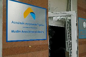 Kyiv Islamic Cultural Centre damaged by Russian missile attack