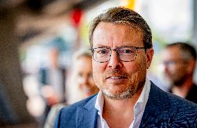 Prince Constantijn Opens A New Faculty Building Of  University - Leiden