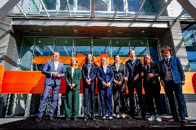 Prince Constantijn Opens A New Faculty Building Of  University - Leiden