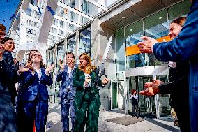 Prince Constantijn Opens A New Faculty Building Of  University - Leiden