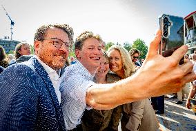 Prince Constantijn Opens A New Faculty Building Of  University - Leiden