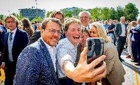 Prince Constantijn Opens A New Faculty Building Of  University - Leiden