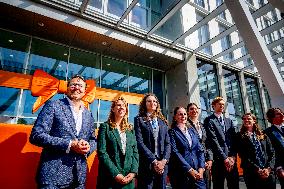 Prince Constantijn Opens A New Faculty Building Of  University - Leiden