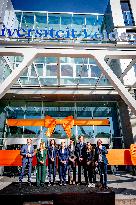 Prince Constantijn Opens A New Faculty Building Of  University - Leiden