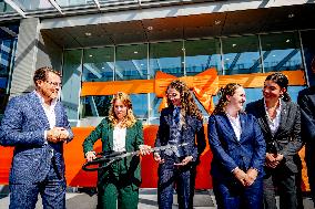 Prince Constantijn Opens A New Faculty Building Of  University - Leiden