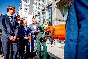 Prince Constantijn Opens A New Faculty Building Of  University - Leiden