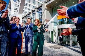 Prince Constantijn Opens A New Faculty Building Of  University - Leiden