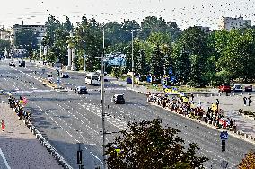 Rally in  support of Ukrainian POWs in Zaporizhzhia