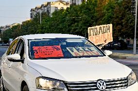 Rally in  support of Ukrainian POWs in Zaporizhzhia