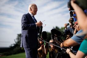 Joe Biden Arrives At White House - Washington