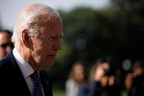 Joe Biden Arrives At White House - Washington