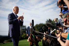 Joe Biden Arrives At White House - Washington