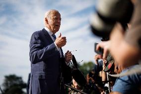 Joe Biden Arrives At White House - Washington