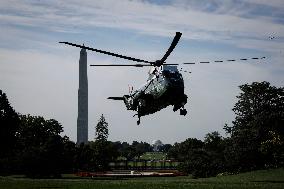 Joe Biden Arrives At White House - Washington