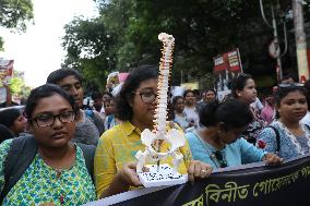 Doctor's Protest In Kolkata, India