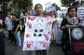 Doctor's Protest In Kolkata, India