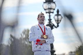 Paris 2024 Paralympics - Para Triathlon - Alexis Hanquinquant Wins Gold