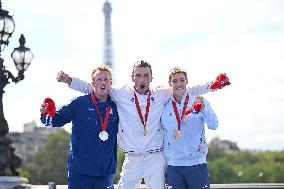 Paris 2024 Paralympics - Para Triathlon - Alexis Hanquinquant Wins Gold