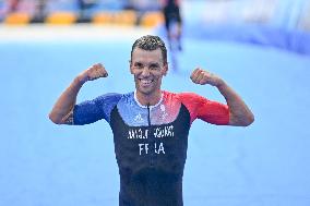 Paris 2024 Paralympics - Para Triathlon - Alexis Hanquinquant Wins Gold