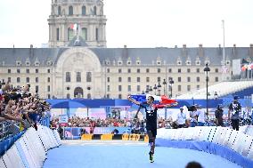 Paris 2024 Paralympics - Para Triathlon - Alexis Hanquinquant Wins Gold