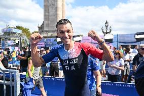 Paris 2024 Paralympics - Para Triathlon - Alexis Hanquinquant Wins Gold