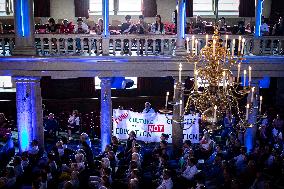 Pro Palestine Protest At University Of Amsterdam