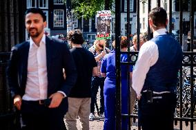 Pro Palestine Protest At University Of Amsterdam