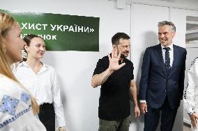 Volodymyr Zelensky Welcomes Dick Schoof - Ukraine