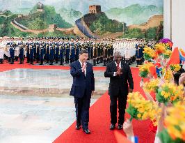 Xi Jinping And Cyril Ramaphosa Sign Documents - Beijing