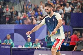 Paris 2024 Paralympics - Badminton - Lucas Mazur Wins Gold