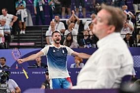 Paris 2024 Paralympics - Badminton - Lucas Mazur Wins Gold