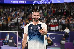 Paris 2024 Paralympics - Badminton - Lucas Mazur Wins Gold