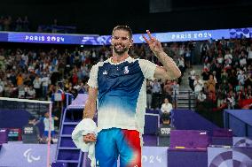 Paris 2024 Paralympics - Badminton - Lucas Mazur Wins Gold