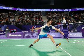 Paris 2024 Paralympics - Badminton - Lucas Mazur Wins Gold