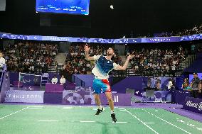 Paris 2024 Paralympics - Badminton - Lucas Mazur Wins Gold