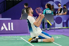 Paris 2024 Paralympics - Badminton - Lucas Mazur Wins Gold