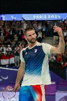 Paris 2024 Paralympics - Badminton - Lucas Mazur Wins Gold