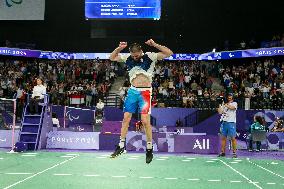 Paris 2024 Paralympics - Badminton - Lucas Mazur Wins Gold