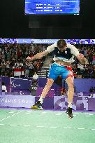 Paris 2024 Paralympics - Badminton - Lucas Mazur Wins Gold