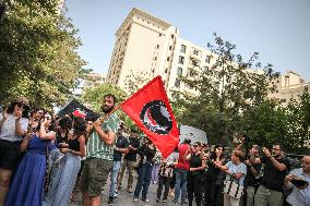 Protest Over Announcement By High Authority For Elections To Exclude Presidential Candidates In Tunis