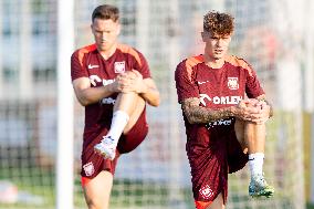 Team Poland before UEFA Nations League matches