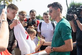 Team Poland before UEFA Nations League matches