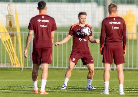 Team Poland before UEFA Nations League matches