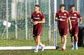 Team Poland before UEFA Nations League matches