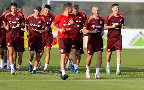 Team Poland before UEFA Nations League matches