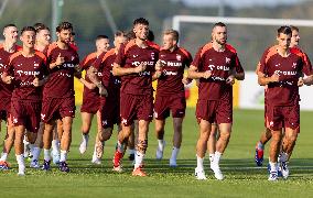 Team Poland before UEFA Nations League matches