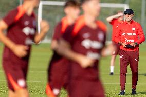 Team Poland before UEFA Nations League matches