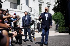 Biden Leaves The White House - Washington